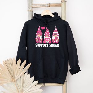 Breast Cancer Awareness Shirt For Women Gnomes Support Squad Hoodie 7 1