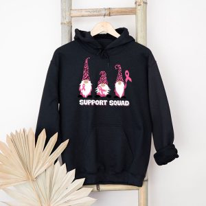 Breast Cancer Awareness Shirt For Women Gnomes Support Squad Hoodie 7 2