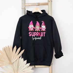 Breast Cancer Awareness Shirt For Women Gnomes Support Squad Hoodie 7