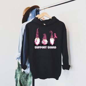 Breast Cancer Awareness Shirt For Women Gnomes Support Squad Hoodie 8 2