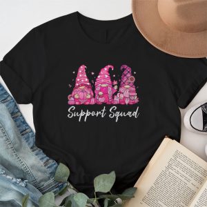 Breast Cancer Awareness Shirt For Women Gnomes Support Squad T Shirt 1 6