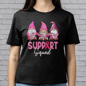 Breast Cancer Awareness Shirt For Women Gnomes Support Squad T Shirt 3 3