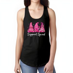 Breast Cancer Awareness Shirt For Women Gnomes Support Squad Tank Top 1 3