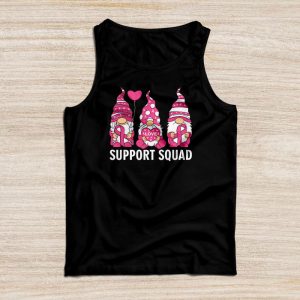 Breast Cancer Awareness Ideas Gnomes Support Squad Tank Top 2