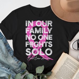 Breast Cancer Support Family Women Breast Cancer Awareness T Shirt 1 3