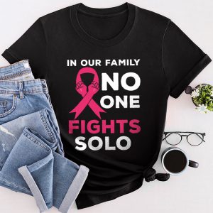 Breast Cancer Support Family Women Breast Cancer Awareness T-Shirt