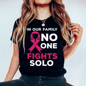 Breast Cancer Support Family Women Breast Cancer Awareness T Shirt 5 4
