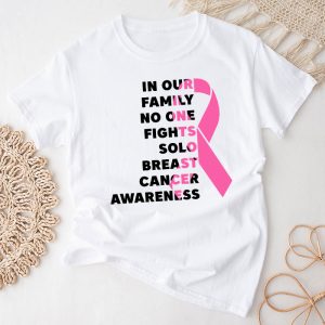 Breast Cancer Support Family Women Breast Cancer Awareness Special T-Shirt 4