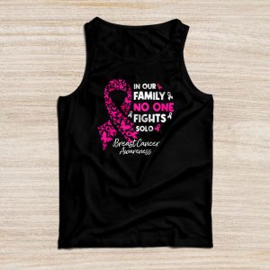 Breast Cancer Support Family Women Breast Cancer Awareness Tank Top