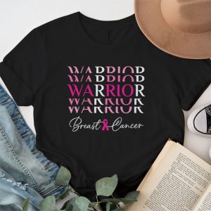 Breast Cancer Warrior Breast Cancer Awareness Pink Ribbon T Shirt 1 4