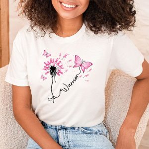 Breast Cancer Warrior Breast Cancer Awareness Pink Ribbon T Shirt 2 2