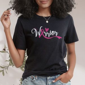 Breast Cancer Warrior Breast Cancer Awareness Pink Ribbon T Shirt 2