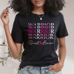 Breast Cancer Warrior Breast Cancer Awareness Pink Ribbon T Shirt 2 4