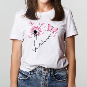 Breast Cancer Warrior Breast Cancer Awareness Pink Ribbon T Shirt 3 2