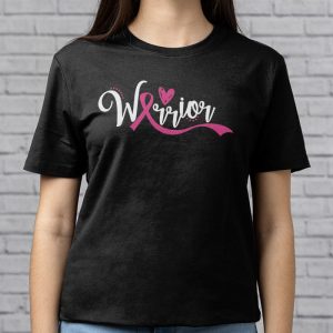 Breast Cancer Warrior Breast Cancer Awareness Pink Ribbon T Shirt 3