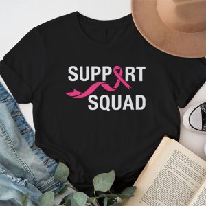 Breast Cancer Warrior Support Squad Breast Cancer Awareness T Shirt 1 1