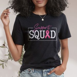 Breast Cancer Warrior Support Squad Breast Cancer Awareness T Shirt 2 4