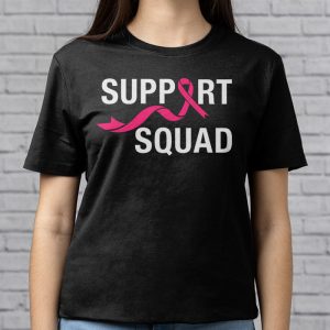 Breast Cancer Warrior Support Squad Breast Cancer Awareness T Shirt 3 1