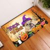 Bulldog Halloween Doormat Welcome Mat