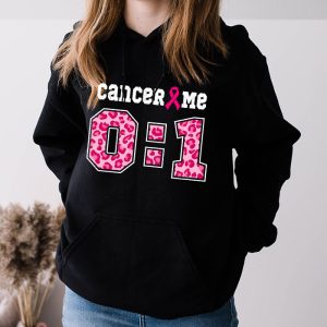 Cancer 0 Me 1 Shirt Breast Cancer Awareness Survivor Gift Hoodie