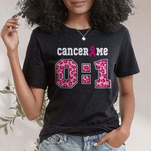 Cancer 0 Me 1 Shirt Breast Cancer Awareness Survivor Gift T Shirt 2