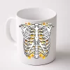 Candy Corn Skeleton Hallween Costume Coffee Mug