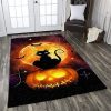 Cat Halloween Rug Carpet Floor Decor