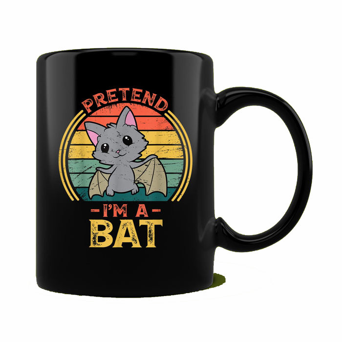 Ceramic Novelty Coffee Mug Funny Spooky Halloween Mug Pretend Im A Bat