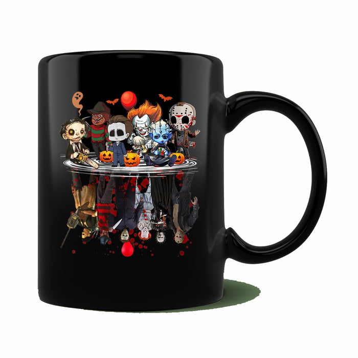 Ceramic Novelty Coffee Mug Horror Movies Character Spooky Halloween Gift Mug