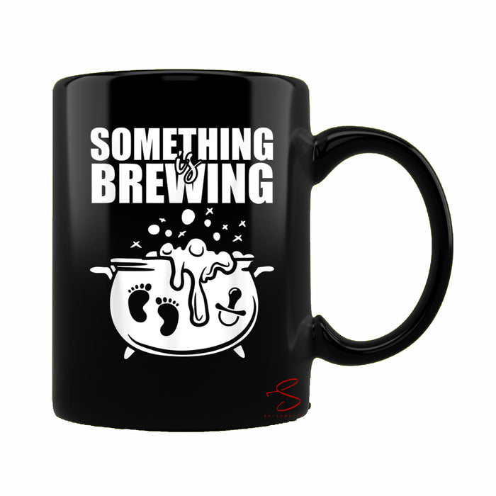 Ceramic Novelty Coffee Mug Spooky Halloween Pregnancy Mug Pregnancy Baby Shower