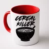 Cereal Killer Funny Halloween Distressed Coffee Mug
