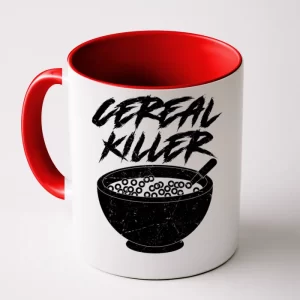 Cereal Killer Funny Halloween Distressed Coffee Mug