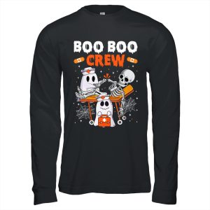 Cool Boo Boo Crew Ghost Doctor Paramedic Nurse Halloween Unisex T Shirt For Adult Kids 1