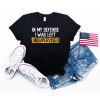 Cool Funny tee In My Defense I Was Left Unsupervised T-Shirt