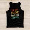 Cool Funny tee In My Defense I Was Left Unsupervised Tank Top