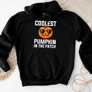 Cool Halloween Shirts Coolest Pumpkin In The Patch Perfect Gift Hoodie 5