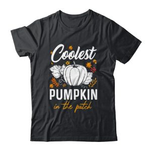 Coolest Pumpkin In The Patch Trick Or Treat Halloween Unisex T-Shirt For Adult & Kids