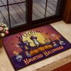 Corgi Witching You A Very Haunted Halloween Doormat Welcome Mat