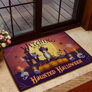 Corgi Witching You A Very Haunted Halloween Doormat Welcome Mat