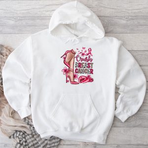 Pink Ribbon Breast Cancer Bling Pink Ribbon Awareness October Special Hoodie 2