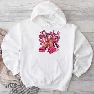 Crush Breast Cancer Bling Pink Ribbon awareness October Hoodie