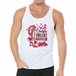 Crush Breast Cancer Bling Pink Ribbon awareness October Tank Top 3 1