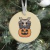 Cute Halloween Wendigo Ornament