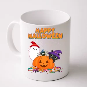 Cute Happy Halloween Friends Coffee Mug