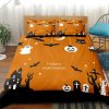 D Happy Halloween Bedding Set Bedroom Decor