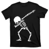 Dabbing Skeleton Dab Unisex T-Shirt For Adult Kids