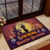 Dachshund Witching You A Very Haunted Halloween Doormat Welcome Mat