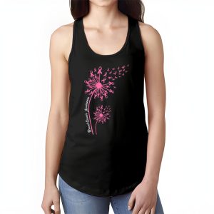 Dandelion Breast Cancer Awareness Pink Ribbon Support Gift Tank Top 1 1