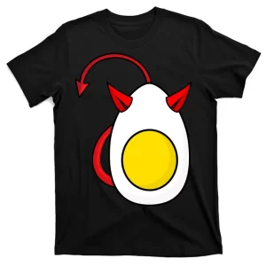 Deviled Egg Funny Halloween Costume Unisex T-Shirt For Adult Kids