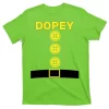 Dopey Dwarf Halloween Costume Unisex T-Shirt For Adult Kids